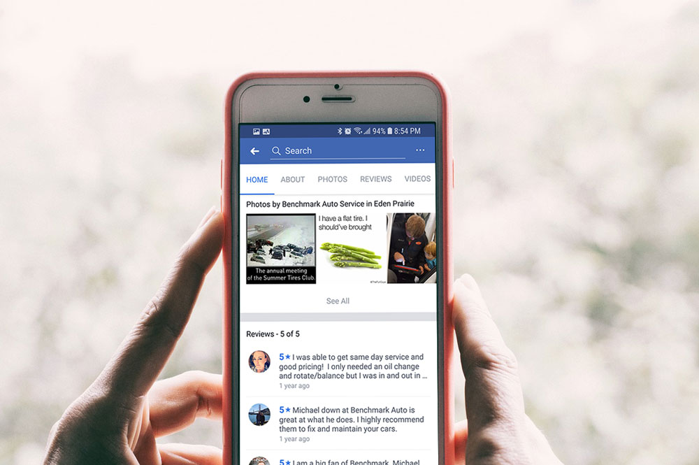 benchmark auto service facebook