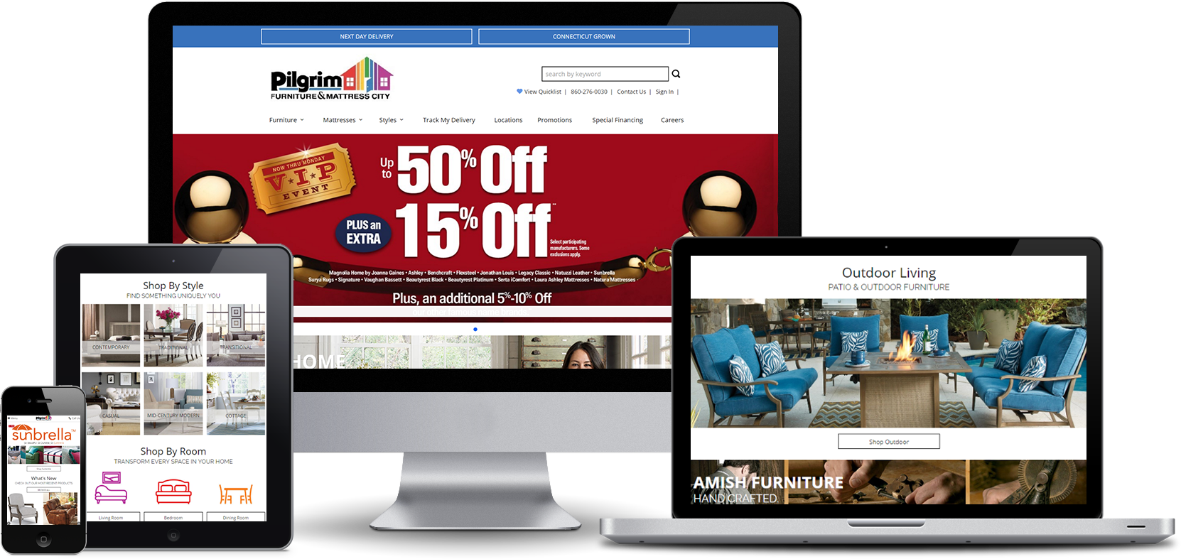 pilgrim furniture city