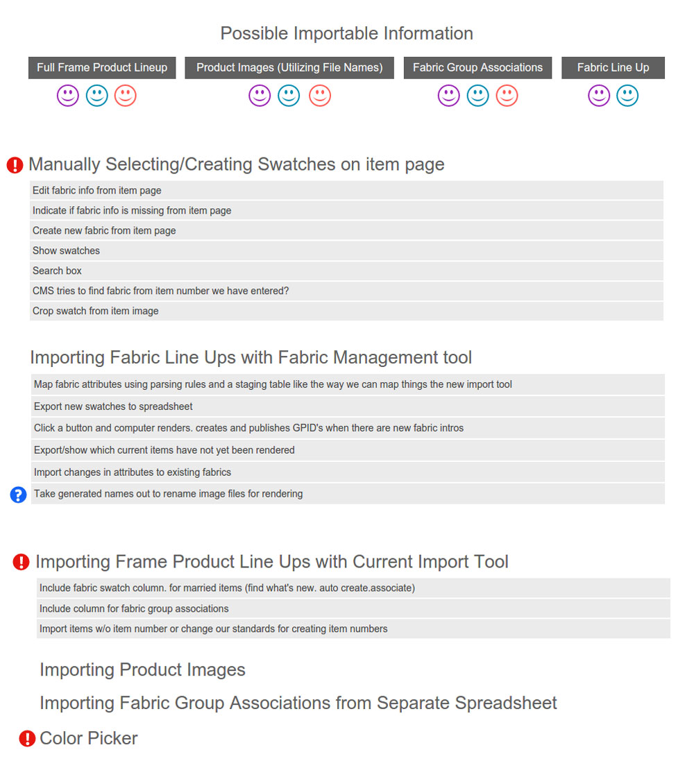 custom upholstery creation workflow